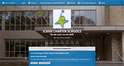 Desktop Screenshot of icahncharterschools.org