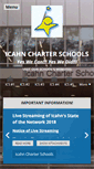 Mobile Screenshot of icahncharterschools.org